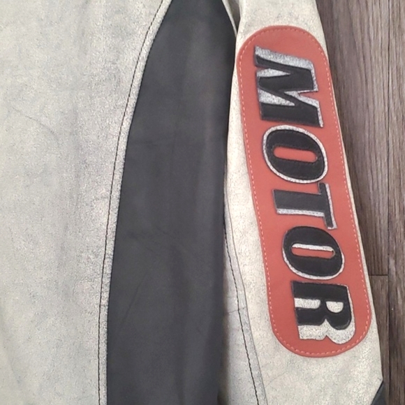 NWT FREE PEOPLE  Muubaa Racing Moto Jacket Med - Picture 5 of 6